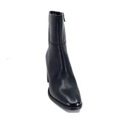 Ivoire0104a Ivoire 52324 Cuir Noir*Femme Bottines
