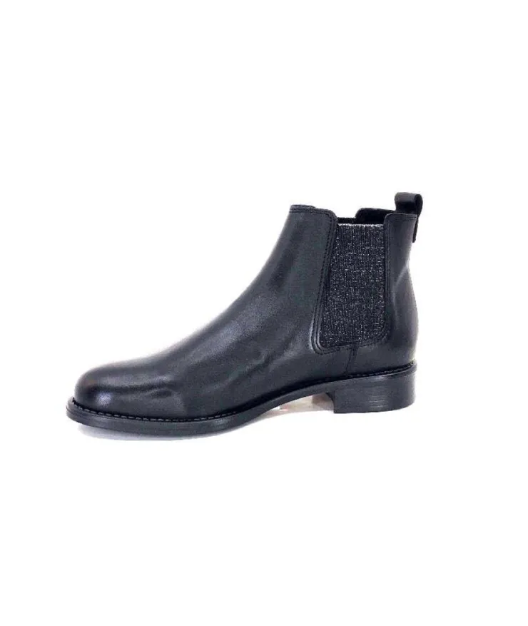 Ivoire0381b Ivoire 7407 Cuir Noir*Femme Bottines