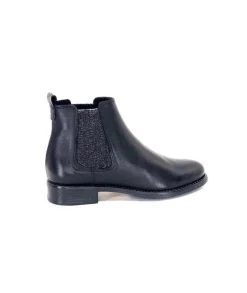Ivoire0381b Ivoire 7407 Cuir Noir*Femme Bottines
