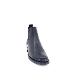 Ivoire0381b Ivoire 7407 Cuir Noir*Femme Bottines