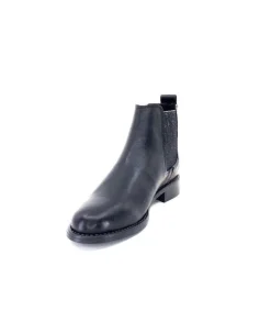 Ivoire0381b Ivoire 7407 Cuir Noir*Femme Bottines