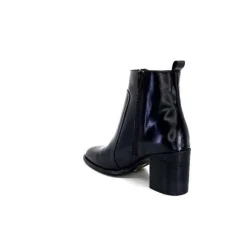 Ivoire0381b Ivoire 8233 Cuir Noir*Femme Bottines