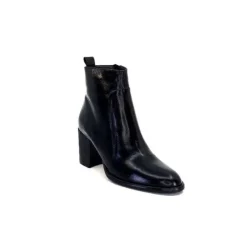 Ivoire0381b Ivoire 8233 Cuir Noir*Femme Bottines