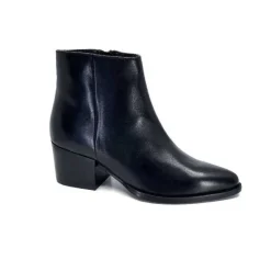 Ivoire0104a Ivoire 46105 Cuir Noir*Femme Bottines