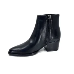Ivoire0104a Ivoire 46105 Cuir Noir*Femme Bottines