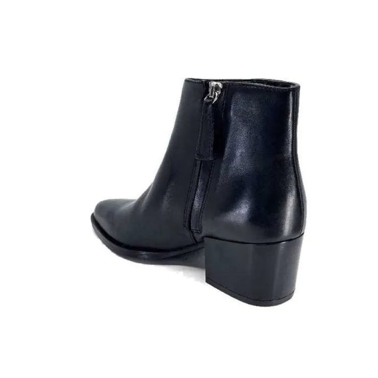 Ivoire0104a Ivoire 46105 Cuir Noir*Femme Bottines