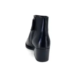 Ivoire0104a Ivoire 46105 Cuir Noir*Femme Bottines