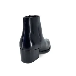 Ivoire0104a Ivoire 46105 Cuir Noir*Femme Bottines