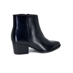 Ivoire0104a Ivoire 46105 Cuir Noir*Femme Bottines