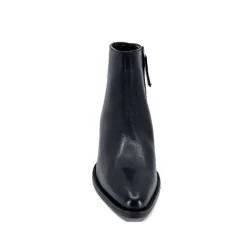 Ivoire0104a Ivoire 46105 Cuir Noir*Femme Bottines