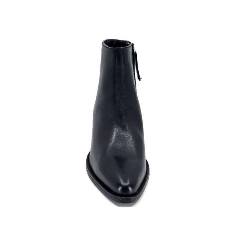 Ivoire0104a Ivoire 46105 Cuir Noir*Femme Bottines