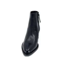 Ivoire0104a Ivoire 46105 Cuir Noir*Femme Bottines