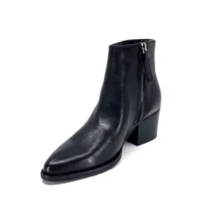 Ivoire0104a Ivoire 46105 Cuir Noir*Femme Bottines