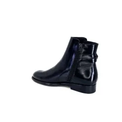 Ivoire0381b Ivoire 8234 Cuir Noir*Femme Bottines