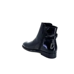 Ivoire0381b Ivoire 8234 Cuir Noir*Femme Bottines