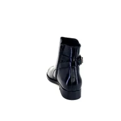 Ivoire0381b Ivoire 8234 Cuir Noir*Femme Bottines