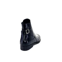 Ivoire0381b Ivoire 8234 Cuir Noir*Femme Bottines
