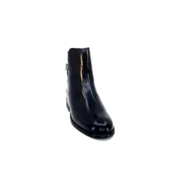 Ivoire0381b Ivoire 8234 Cuir Noir*Femme Bottines