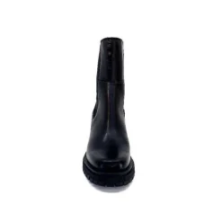 Ivoire0235a Ivoire 28110 Cuir Noir*Femme Bottines