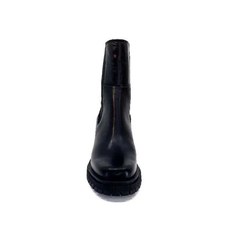 Ivoire0235a Ivoire 28110 Cuir Noir*Femme Bottines