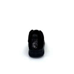 Ivoire0401a Ivoire 500-353 Cuir Noir & Argente*Femme Baskets