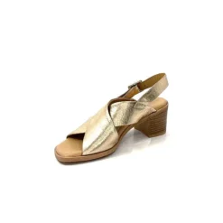 Ivoire0401a Ivoire 500.3018 Cuir Or*Femme Sandales