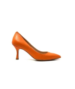 franco russo napoli fgr Ivoire 1901 Cuir Orange*Femme Escarpins