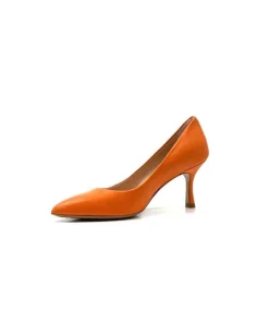 franco russo napoli fgr Ivoire 1901 Cuir Orange*Femme Escarpins