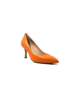 franco russo napoli fgr Ivoire 1901 Cuir Orange*Femme Escarpins