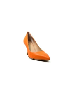 franco russo napoli fgr Ivoire 1901 Cuir Orange*Femme Escarpins