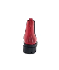 Ivoire0351a Ivoire 9615312 Cuir Rouge*Femme Bottines