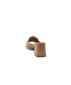 Ivoire0351a Ivoire 8455926 Cuir Sabbia*Femme Mules