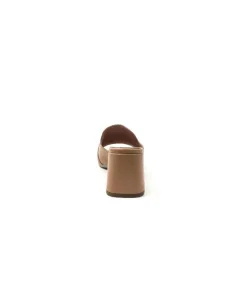 Ivoire0351a Ivoire 8455926 Cuir Sabbia*Femme Mules
