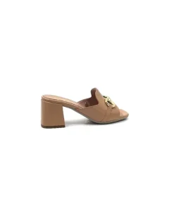 Ivoire0351a Ivoire 8455926 Cuir Sabbia*Femme Mules