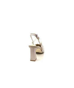 Brunate Ivoire 70321 Cuir Sepia*Femme Escarpins