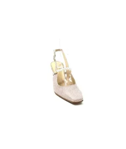 Brunate Ivoire 70321 Cuir Sepia*Femme Escarpins