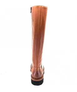 Ivoire0156 Ivoire 3283 Cuir Tabacco*Femme Bottes