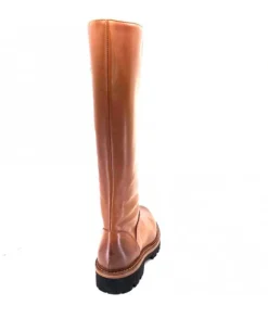 Ivoire0156 Ivoire 3283 Cuir Tabacco*Femme Bottes