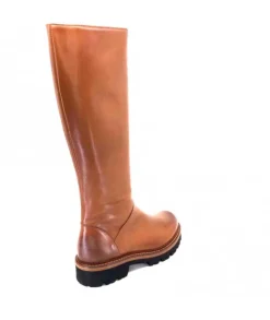 Ivoire0156 Ivoire 3283 Cuir Tabacco*Femme Bottes