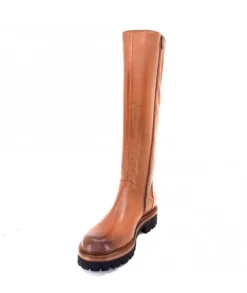 Ivoire0156 Ivoire 3283 Cuir Tabacco*Femme Bottes