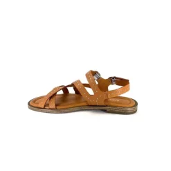 Ivoire0401a Ivoire 500.4301 Cuir Tan*Femme Sandales
