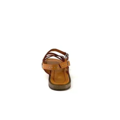 Ivoire0401a Ivoire 500.4301 Cuir Tan*Femme Sandales