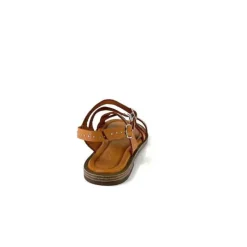 Ivoire0401a Ivoire 500.4301 Cuir Tan*Femme Sandales