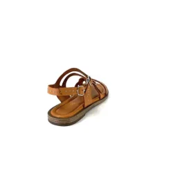 Ivoire0401a Ivoire 500.4301 Cuir Tan*Femme Sandales