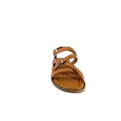 Ivoire0401a Ivoire 500.4301 Cuir Tan*Femme Sandales