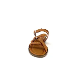 Ivoire0401a Ivoire 500.4301 Cuir Tan*Femme Sandales