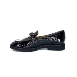 Ivoire0236a Ivoire 54595 Cuir Vernis Coco Noir*Femme Mocassins