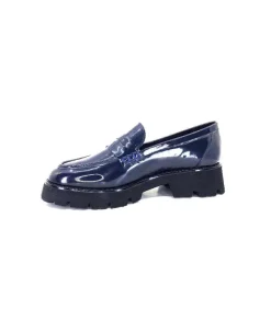 Ivoire-354 Ivoire 108606 Cuir Vernis Marine*Femme Mocassins