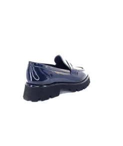 Ivoire-354 Ivoire 108606 Cuir Vernis Marine*Femme Mocassins