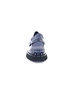 Ivoire-354 Ivoire 108606 Cuir Vernis Marine*Femme Mocassins